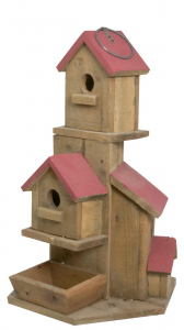 CASETTA UCCELLI TETTI ROSSI