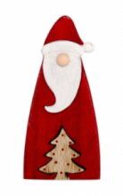 DECO BABBO NATALE CON ALBERO