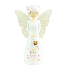 FIGURA ANGELO "VEDE BENE SOLO COL CUORE"